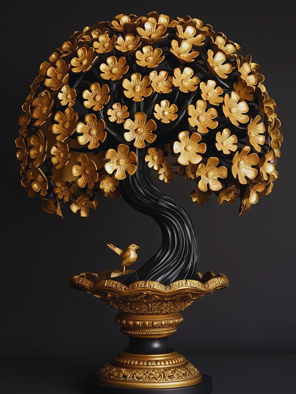 Aureate Bloom Sculpture